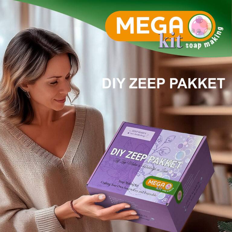 Zeep Maken Kit, 42 OZ Zeep Met Verstelbare Houten Zeep Maatdoos Zeepsnijder Doe Het Zelf Sets