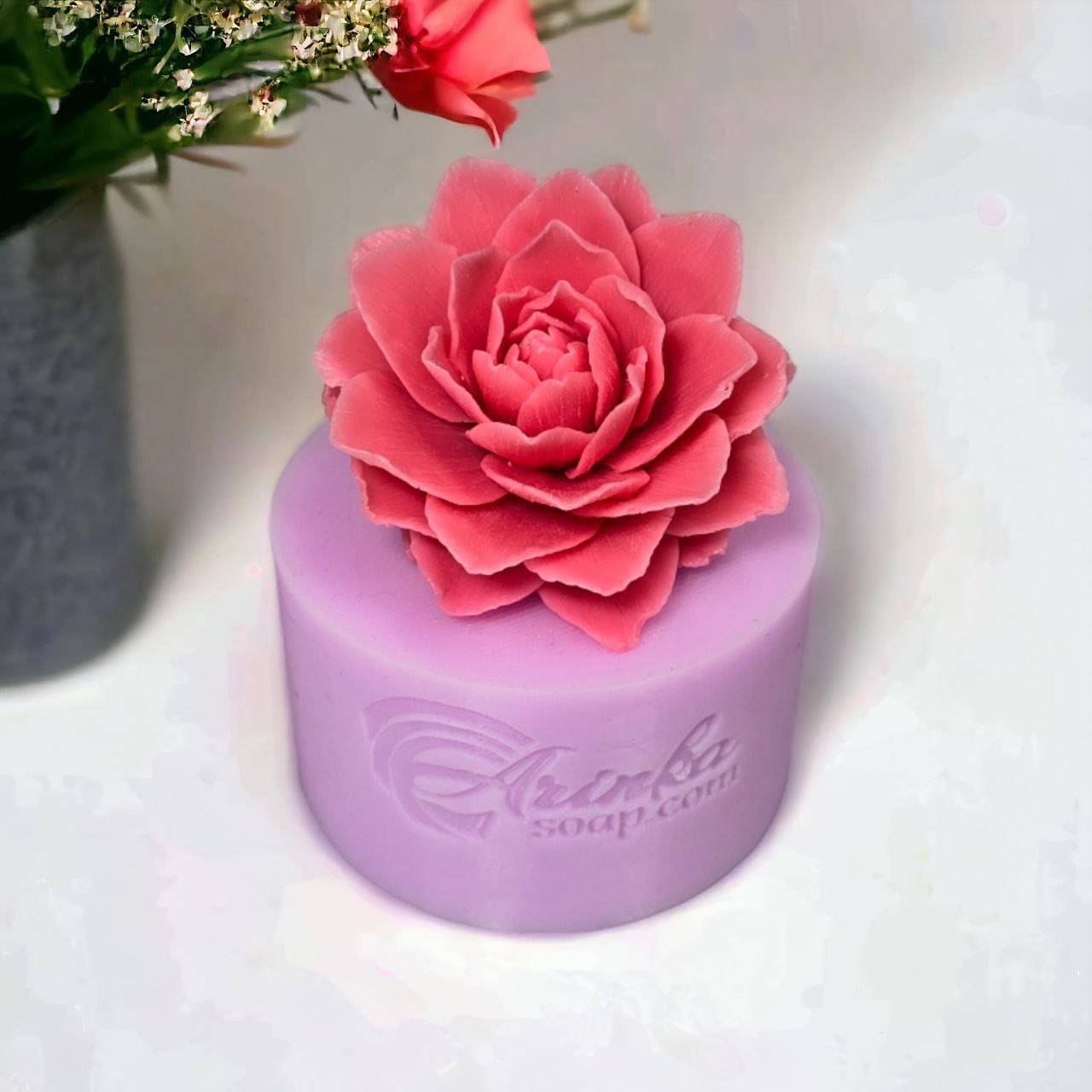 Siliconen Kaars mal 3D Bloem - Cozy Design